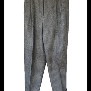 Ralph Lauren Women’s  Gray Dress Trousers 100% wool